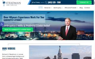 Steadman Law Firm, P.A. of North Charleston website