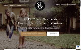Southern Law Group Charleston website