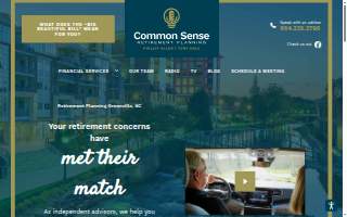 Common Sense Retirement Planning website