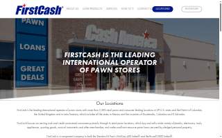 First Cash Pawn of Fairfax website