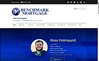 Ross Holmquist - Benchmark Mortgage website
