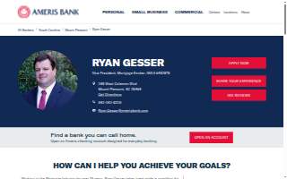 Ryan Gesser - Ameris Bank Mortgage website