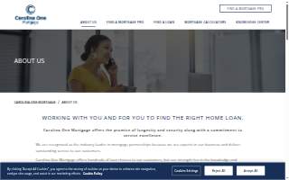 Carolina One Mortgage of North Charleston website