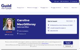 Guild Mortgage - Caroline MacGillivray website