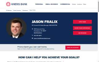 Jason Fralix - Ameris Bank Mortgage website