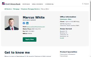 Marcus White website