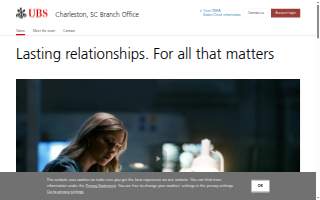 UBS Financial Services Inc. of Mt Pleasant website