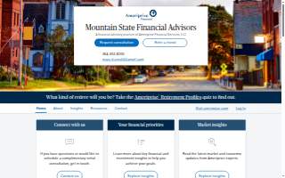 Mountain State Financial Advisors - Ameriprise Financial Services, LLC website