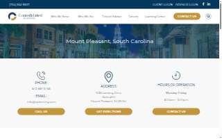 Consolidated Planning of Mt Pleasant website