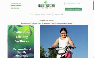 Healthy Roots MD website