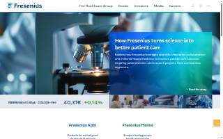 fresenius website