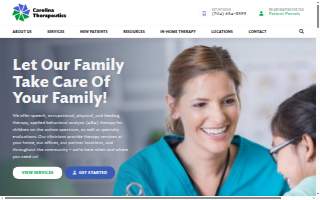 Carolina Therapeutics, PLLC of Fort Mill website