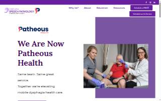 Carolina Speech Pathology LLC website