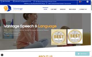 Vantage Speech & Language, LLC of Charleston website