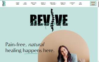 Revive Chiropractic website