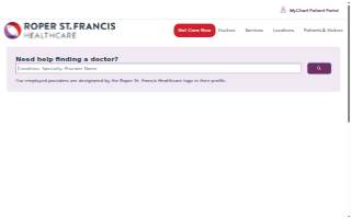 Roper Hospital | Roper St. Francis Healthcare website