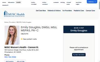 Emily Douglas, DMSc, MSc, MSPAS, PA-C website