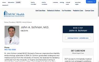 John A. Schnorr, MD website