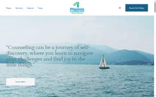 Phoenix Counseling and Wellness Center website