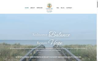 Coastal Integrative Psychiatry website