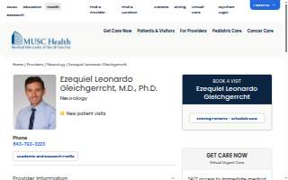 Ezequiel Leonardo Gleichgerrcht, MD, PhD website