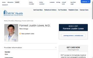 Forrest Justin Lowe, MD website