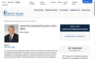 Jerome Edward Kurent, MD, MPH website