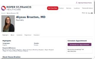Alyssa Braxton, MD website