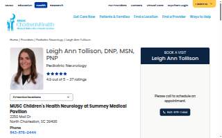 Leigh Ann Tollison, D.N.P., MSN, P.N.P. website