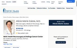 Alicia Marie Zukas, MD website