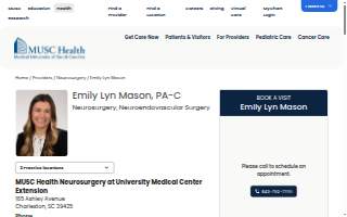 Emily Lyn Mason, PA-C website