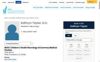 Kathryn Taylor, DO website