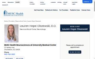 Lauren Hope Olszewski, DO website
