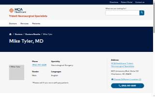Mike Tyler, MD website
