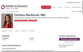 Christen Mackorell website