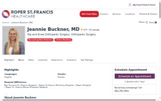 Jeannie Buckner, MD website