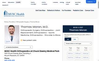 Thomas Evan Moran, MD website