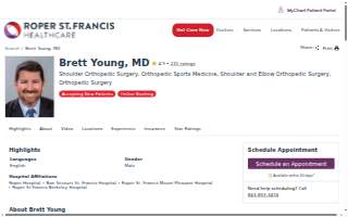 Brett H. Young, MD website