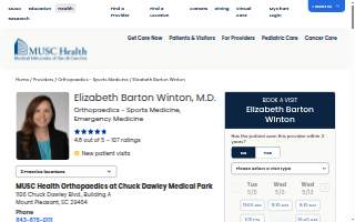 Elizabeth Barton Winton, MD website
