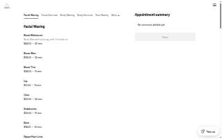 Dandi Lion Aesthetics website
