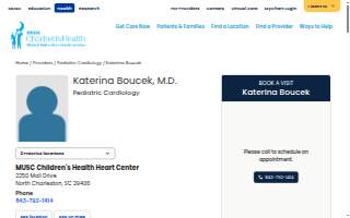 Katerina Boucek, MD website