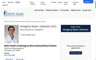 Gregory Ryan Jackson, MD website