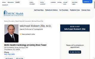 Michael Robert Zile, MD website