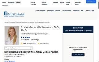 Anne Meredith Kroman, DO, PhD website