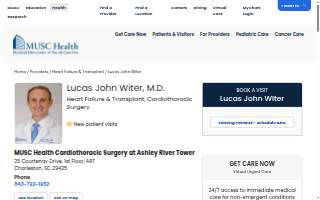 Lucas John Witer, MD website