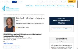 Dr. Michelle M. Macias, MD website
