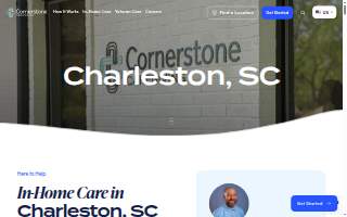 Cornerstone Caregiving of North Charleston website