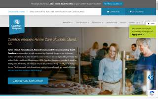 Comfort Keepers Home Care of Johns Island website