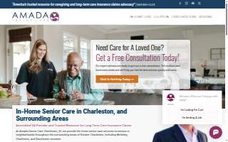 Amada Senior Care of Mt Pleasant website