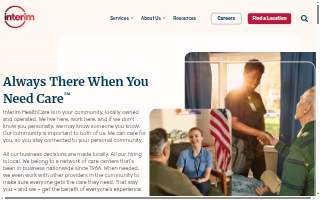 Interim HealthCare of Charleston website